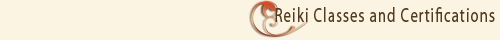 Reiki Classes and Certifications